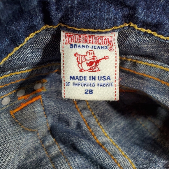 True Religion Billy Studded Boot Cut Jeans - Picture 5 of 6